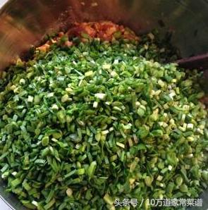 虾仁韭菜鸡蛋鲜肉饺子馅的做法,虾仁韭菜饺子馅的最佳做法