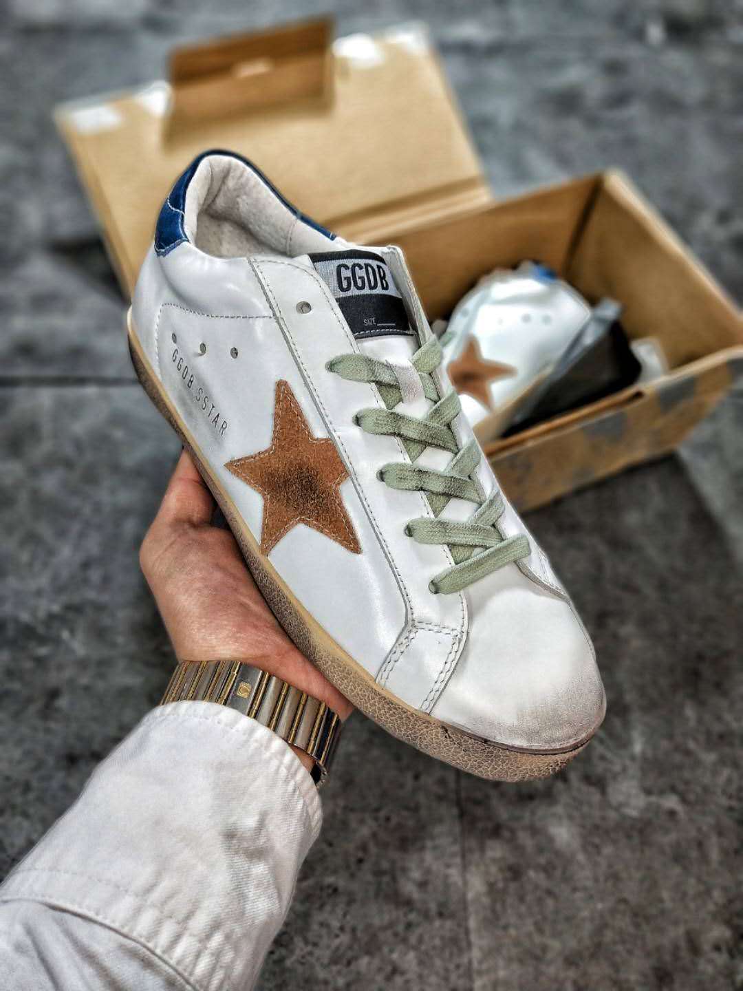 goldengoose脏鞋手工做旧,goldengoose脏鞋做旧
