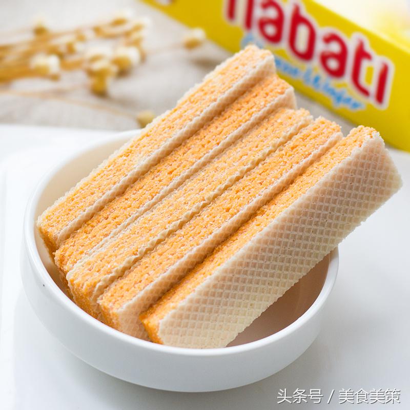 世界顶级威化饼,香甜酥脆的威化饼