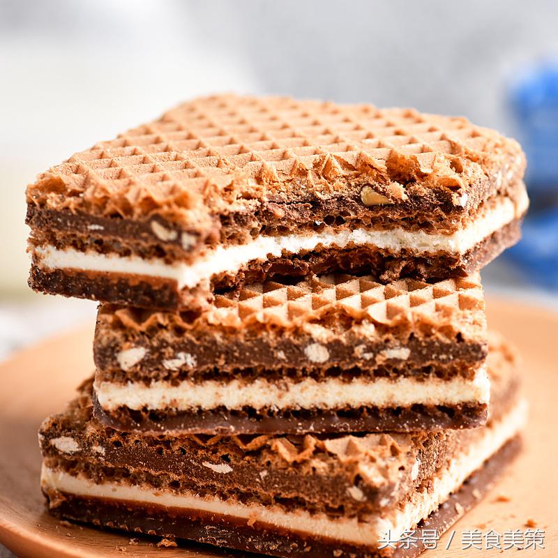 世界顶级威化饼,香甜酥脆的威化饼