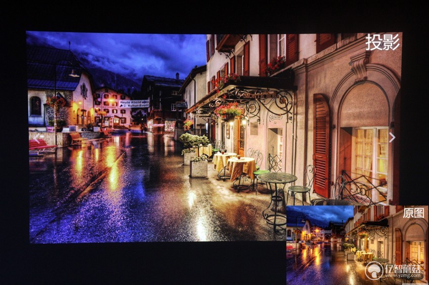 明基e500观影效果,明基e500投影仪测评