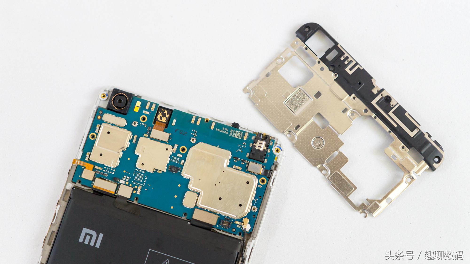 小米max拆机图片,小米max拆手机