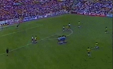 马拉多纳生涯最后一场比赛,马拉多纳世界杯最后一球