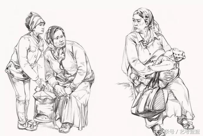 入门速写1000例临摹图全图,入门速写1000例临摹图物品