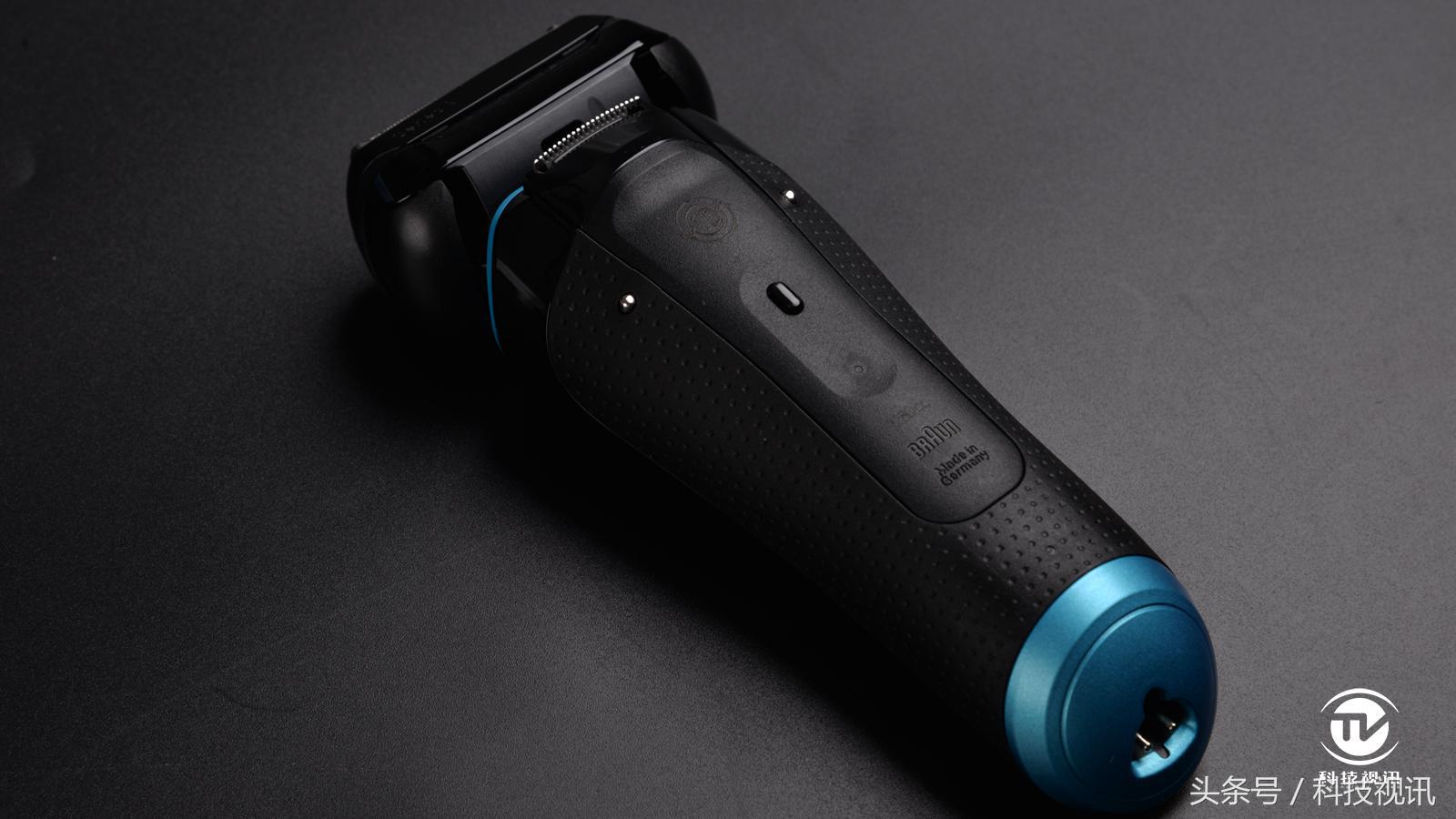 博朗braun全身水洗时尚剃须刀,博朗剃须刀9系上脸测评