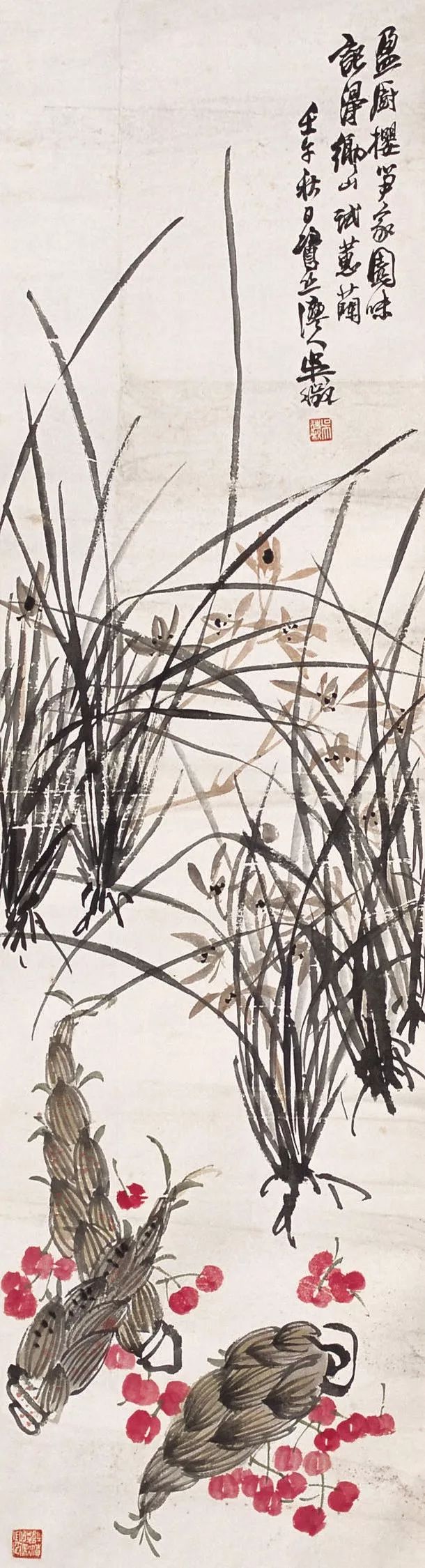 写意山水花鸟画精品欣赏,吴待秋山水画精品欣赏图文