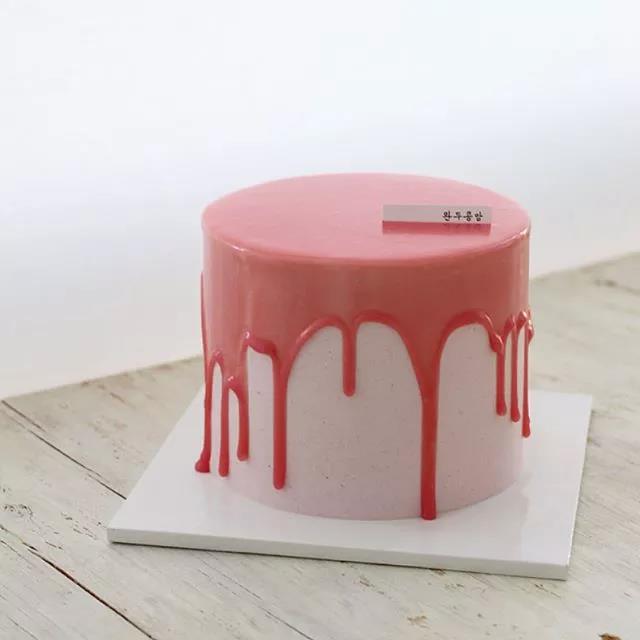 八齿裱花嘴奶油蛋糕简单造型,小孩子奶油蛋糕造型简单