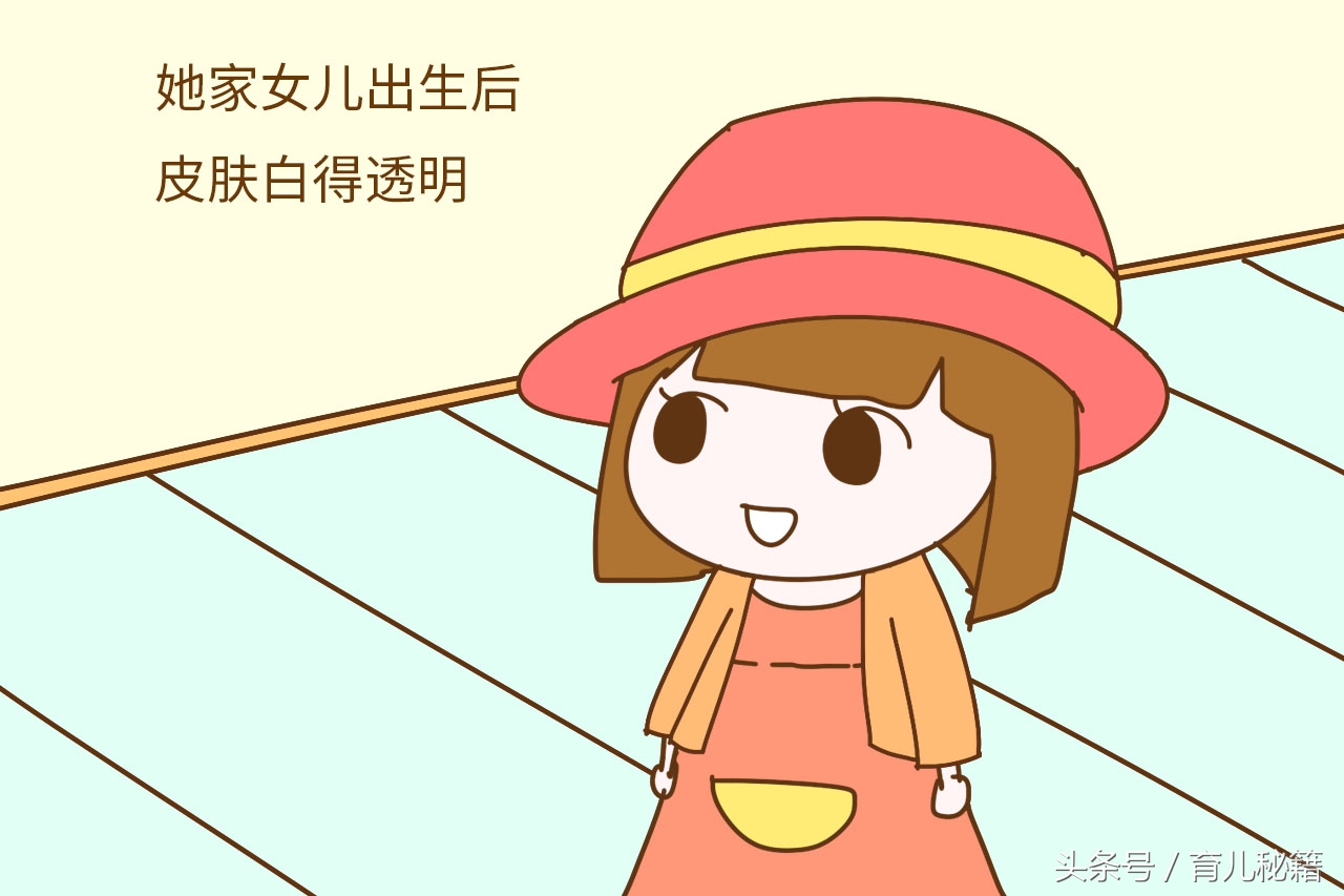 这种肤色的孩子表面看起来很招人喜欢，其实很可能是患病的迹象