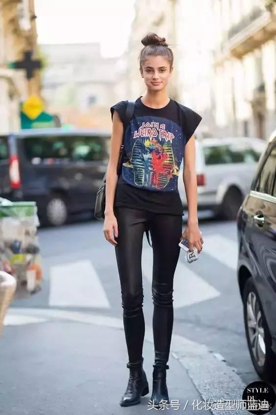 t恤搭配牛仔裙的穿法,t恤30种穿法