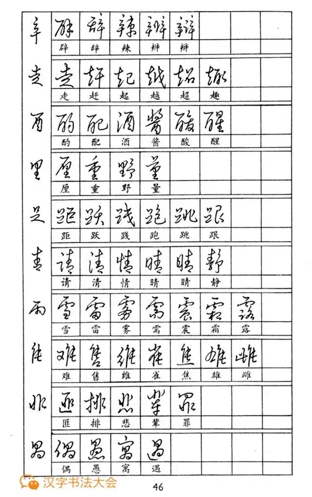 钢笔字行楷草字怎么写好看,怎样快写钢笔字