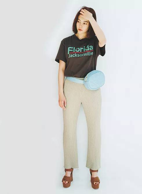 日本杂志揭载春夏最强搭配元素:LOGO字母T、透视裙