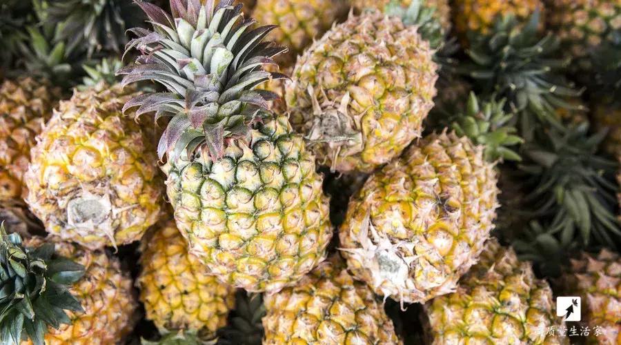 菠萝怎么切能掰出小块的,菠萝只用刀怎么削