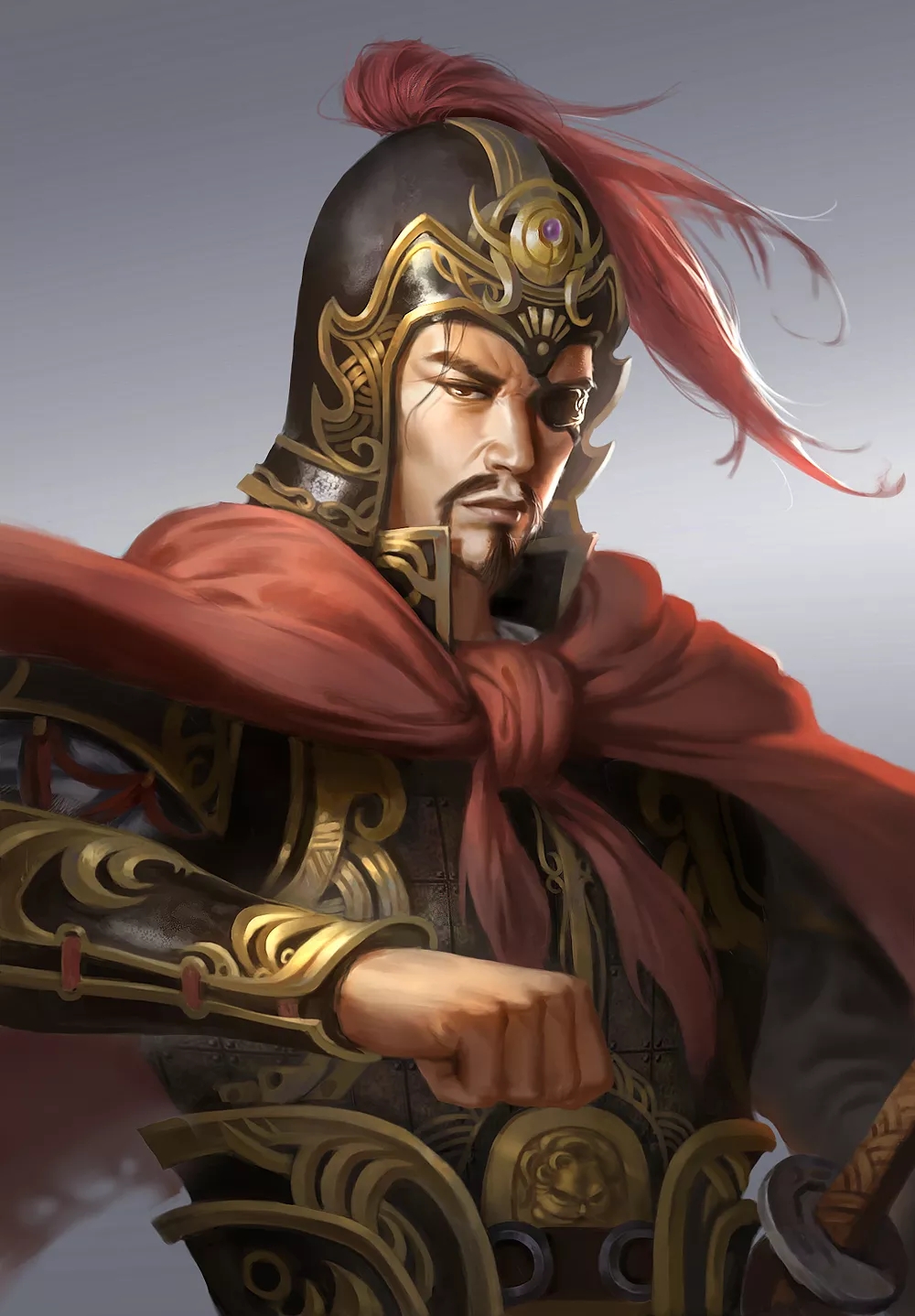 吕布偷袭曹操的眼珠,三国吕布大战曹操六将