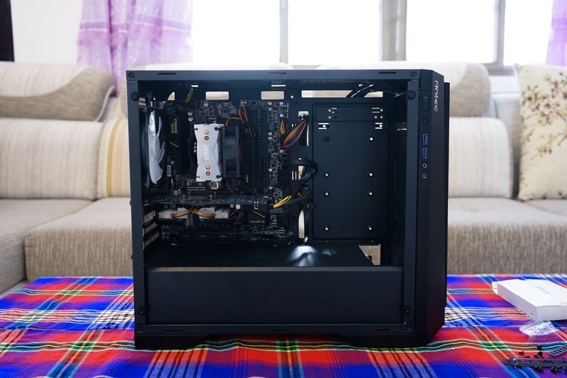 为了侄子的小电视换安钛克P6机箱再换块显卡就能大吉大利的吃鸡