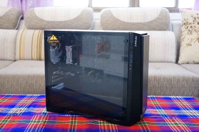 为了侄子的小电视换安钛克P6机箱再换块显卡就能大吉大利的吃鸡