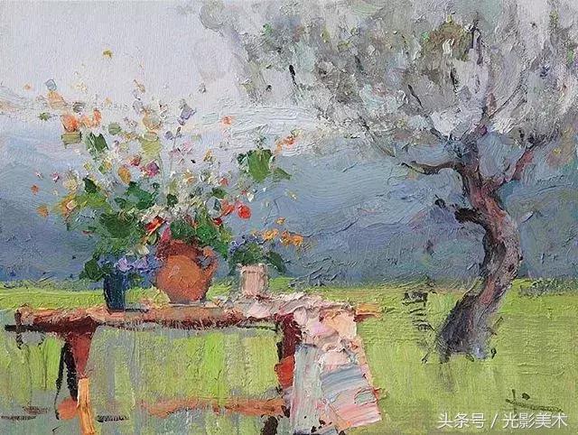 这幅画的美丽之处在于色彩平衡,这幅画的美丽之处在于色彩的平衡