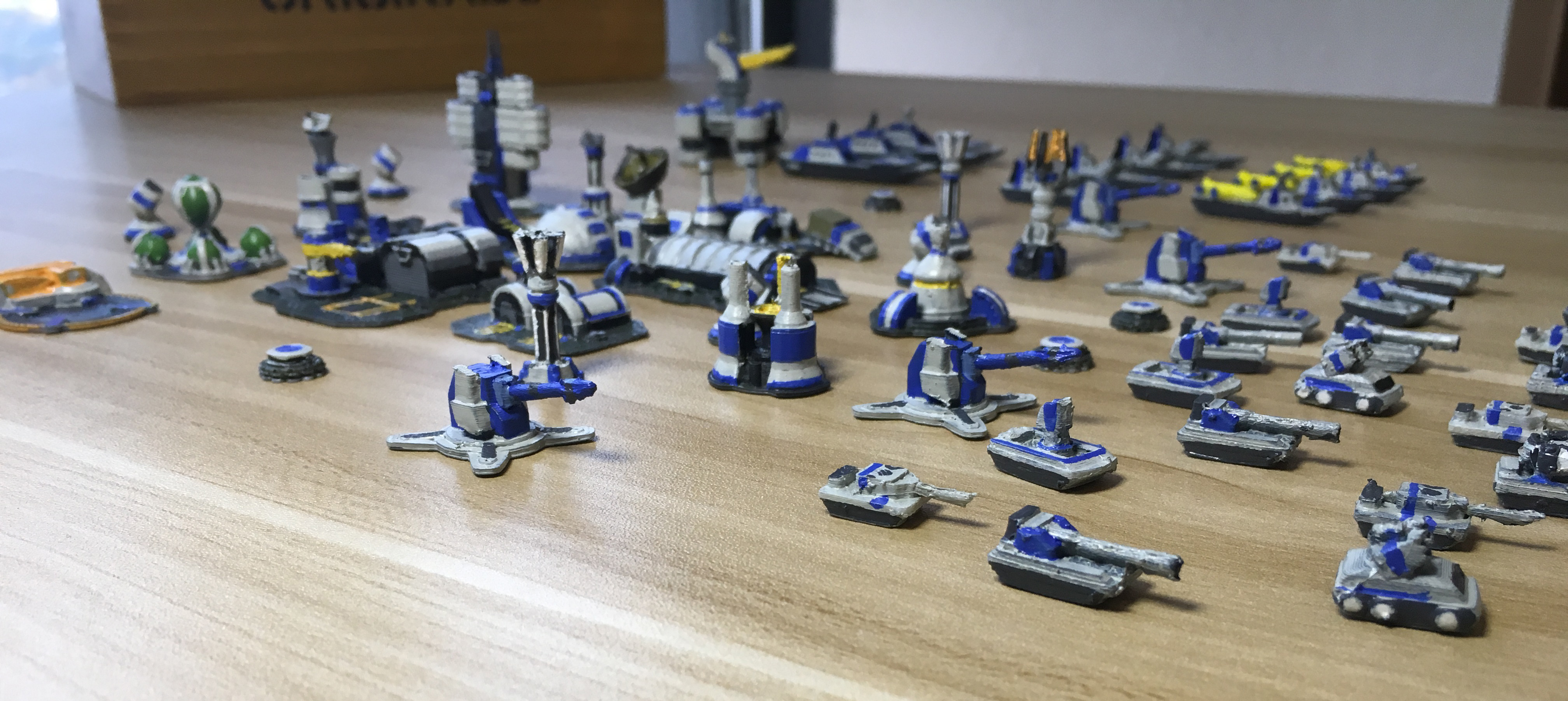 红色警戒各阵营的模型,红色警戒的高清建模