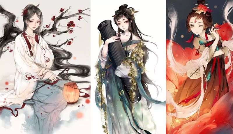 画师溪初阳关：创作的初心来自女神—伊吹五月