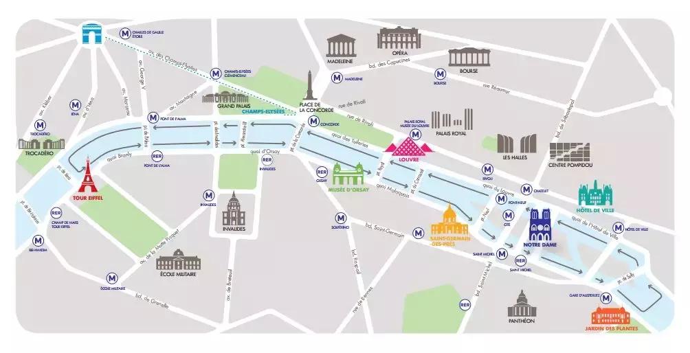 拒绝晕头转向！助你顺利出行的巴黎实用信息！