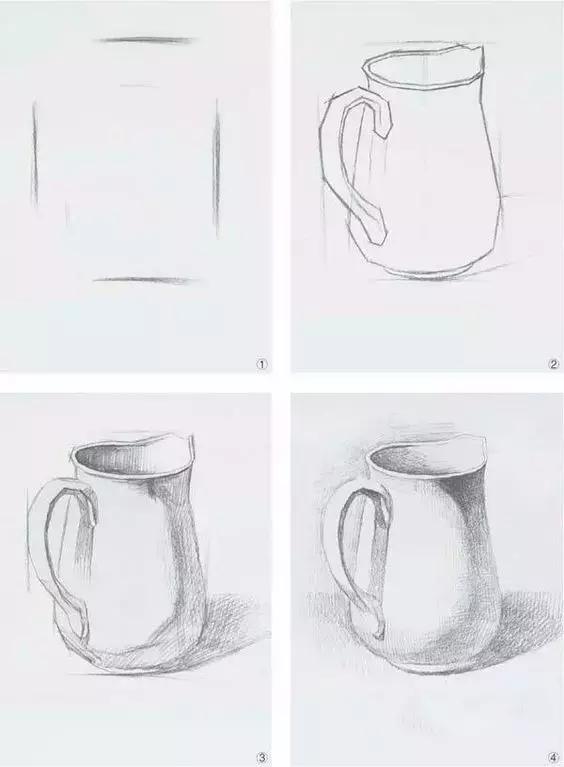 几何体零基础素描入门,为什么素描入门都是画几何体