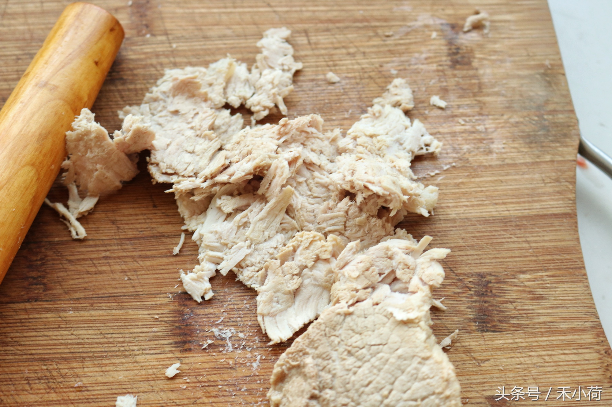 自制鸡胸肉肉松怎么蓬松不发硬,自己做的肉松为什么干干的不蓬松