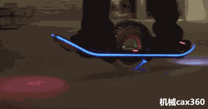 怎么让滑板单个轮子立起来滑行,滑板没有闪光轮