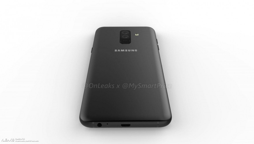 三星A6渲染图曝光:背部媲美S9,吊打自家旗舰