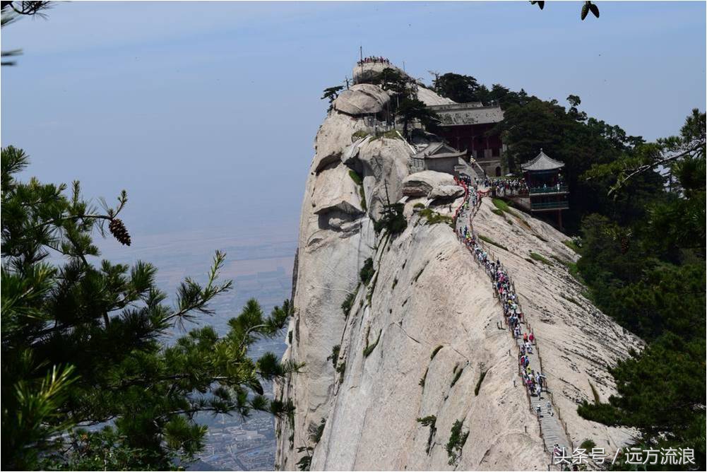 登上华山感悟,登华山之巅显勇者风范