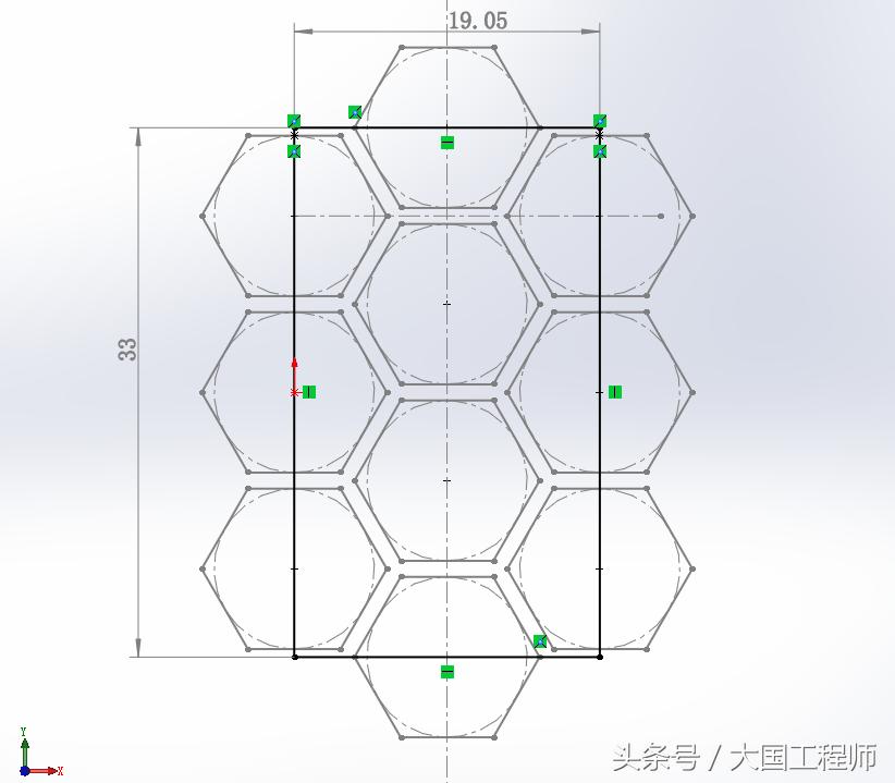 solidworks建模六边形,solidworks怎么画圆柱形网格