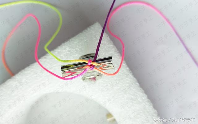 适合手残党的红绳编织技巧,手残党编手链教程