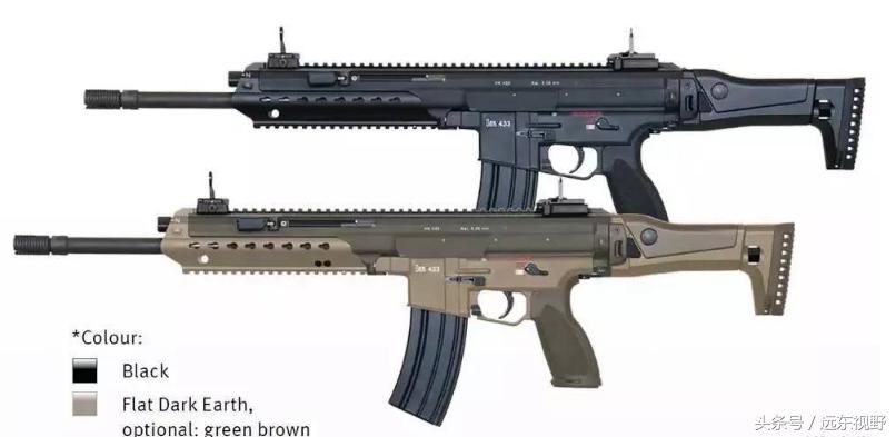 德国新式步枪g36,德国国防军hk416