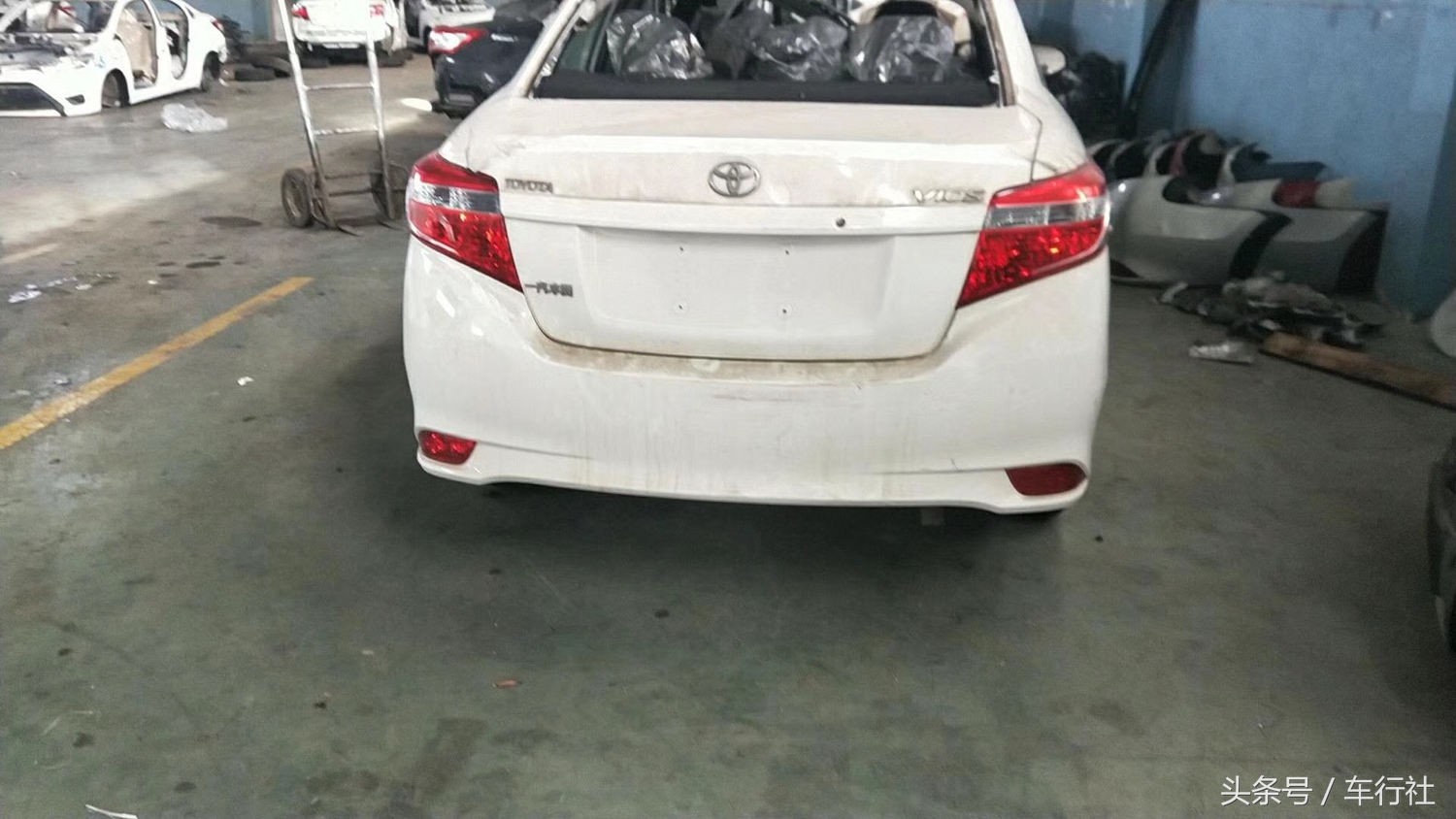 丰田威驰拆车视频讲解,懂车帝丰田威驰拆解