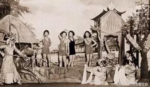 清末民初美国老照片,民国老照片写真