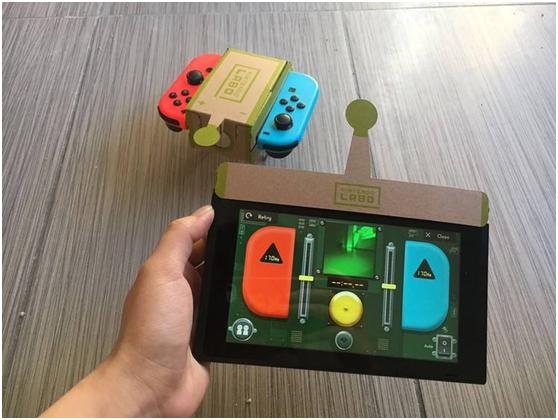 任天堂labo纸质箱,任天堂labo宣传视频