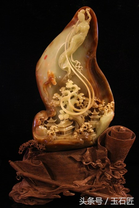 岫玉摆件的经典玉雕,岫玉摆件是手工雕刻的吗