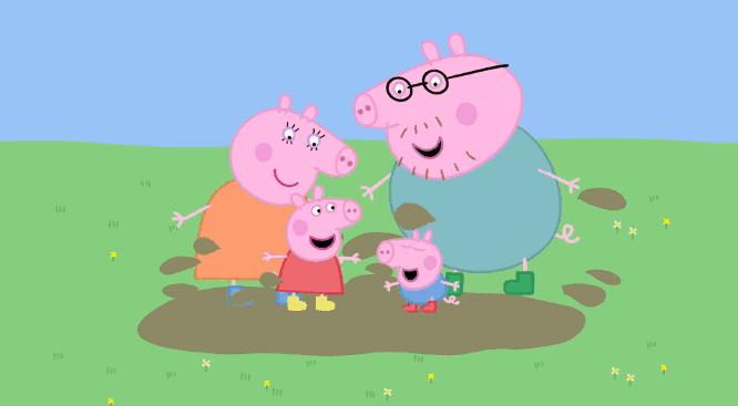 小猪佩奇少年英雄,小猪佩奇英文角色