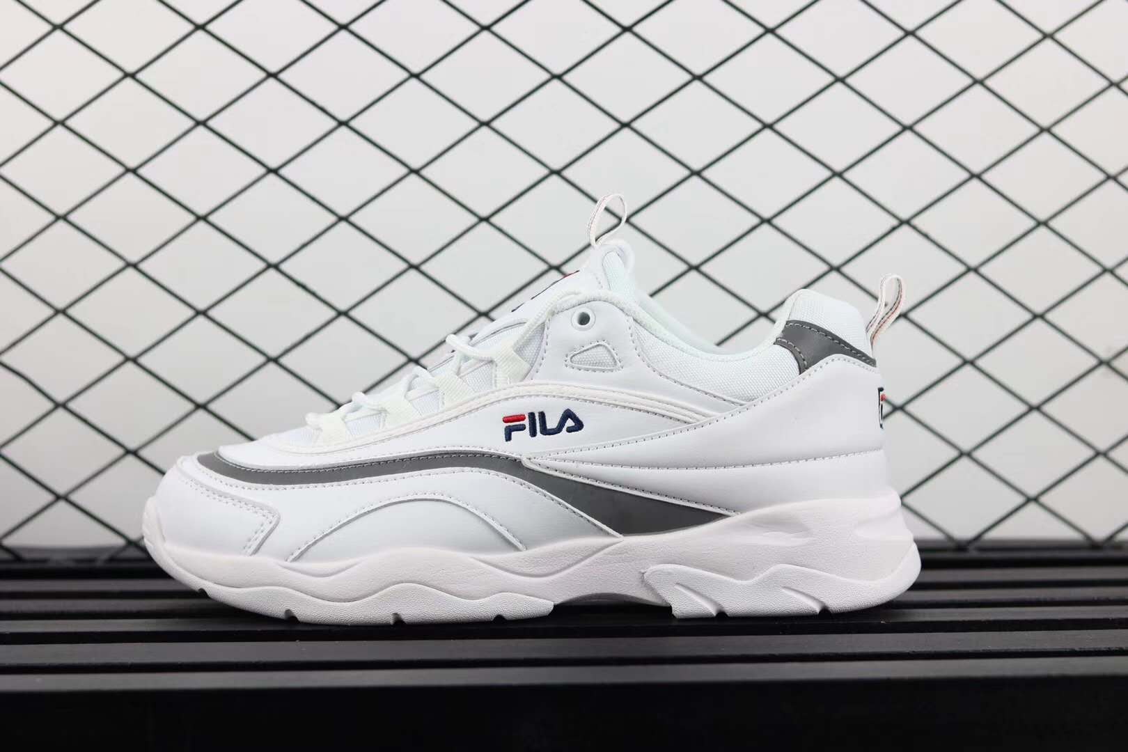 fila斐乐2023新款老爹鞋,fila联名款ray老爹
