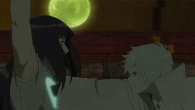 雏田被刺穿胸膛,火影忍者雏田被摸头