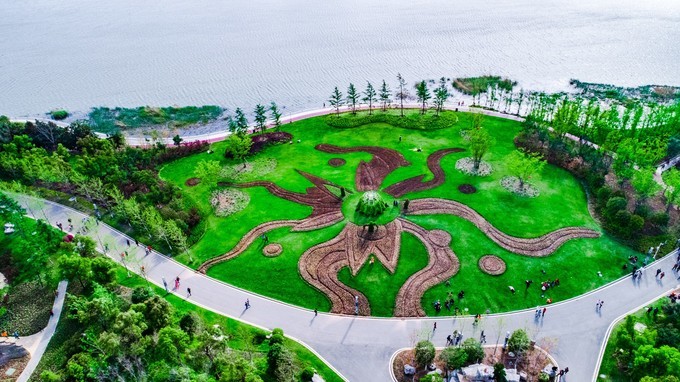 滁州花博园秋景,秋天滁州花博园图片