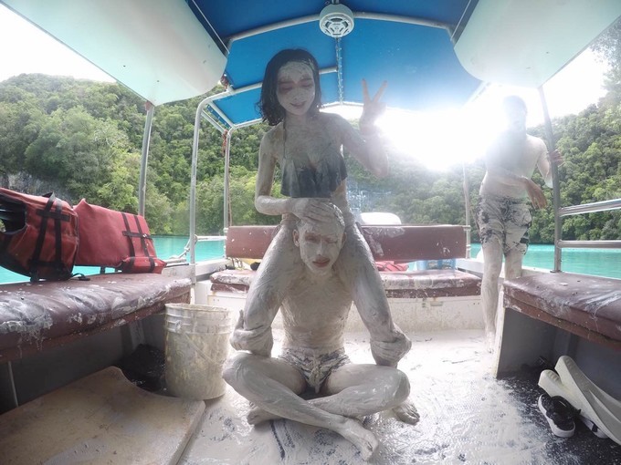 帕劳的海景风光给人美的享受,帕劳的海洋和沙滩风景图片