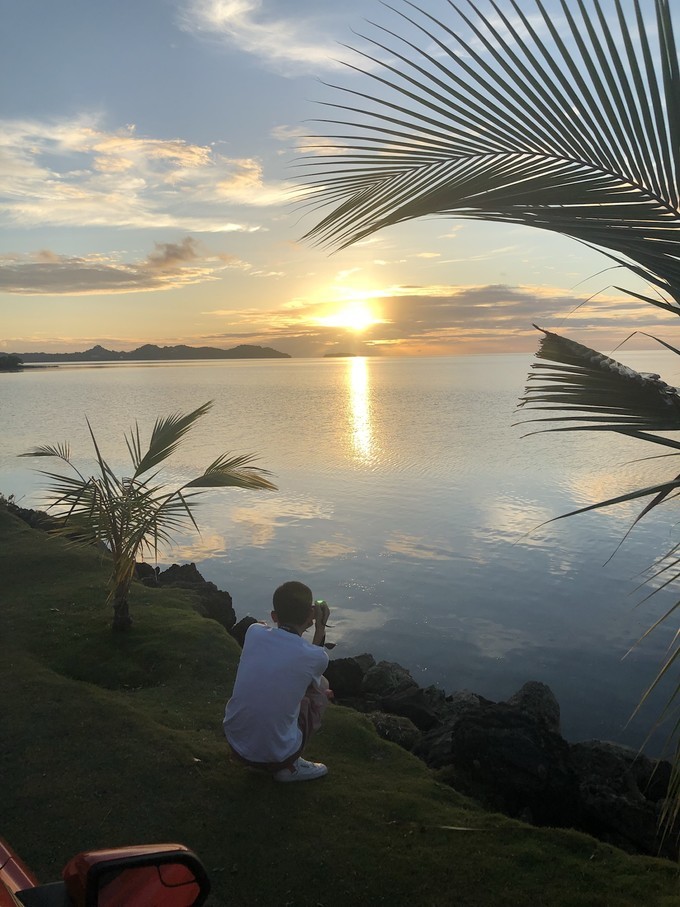 帕劳的海景风光给人美的享受,帕劳的海洋和沙滩风景图片
