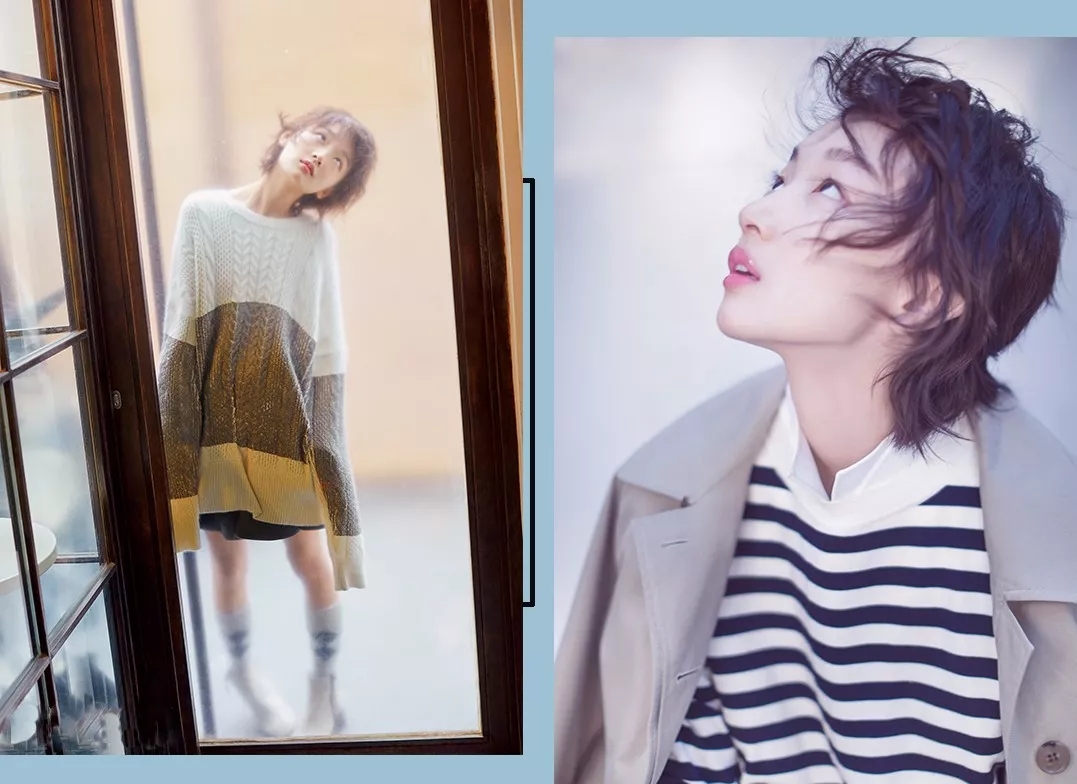 脸小双下巴适合什么发型,大饼脸高颧骨方下巴适合什么发型