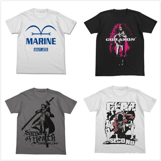 重磅t恤男推荐海贼王,海贼王联名t恤多弗朗明哥