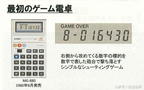 卡西欧Casio再次推出复刻版「游戏计算器」SL-880