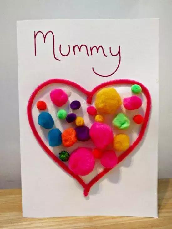 幼儿大班母亲节美术主题,关于母亲节的儿童创意美术