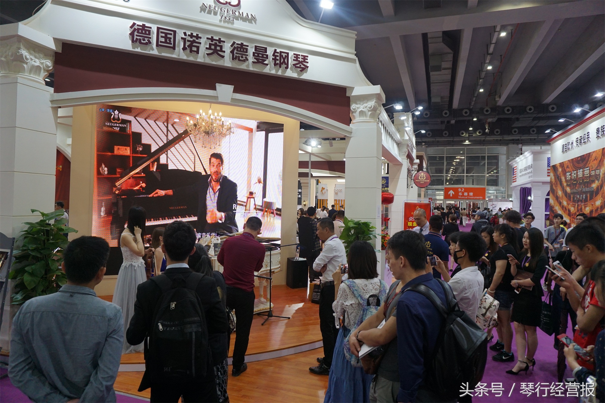 只为给你最完美的体验——诺英德曼钢琴亮相广州乐器展