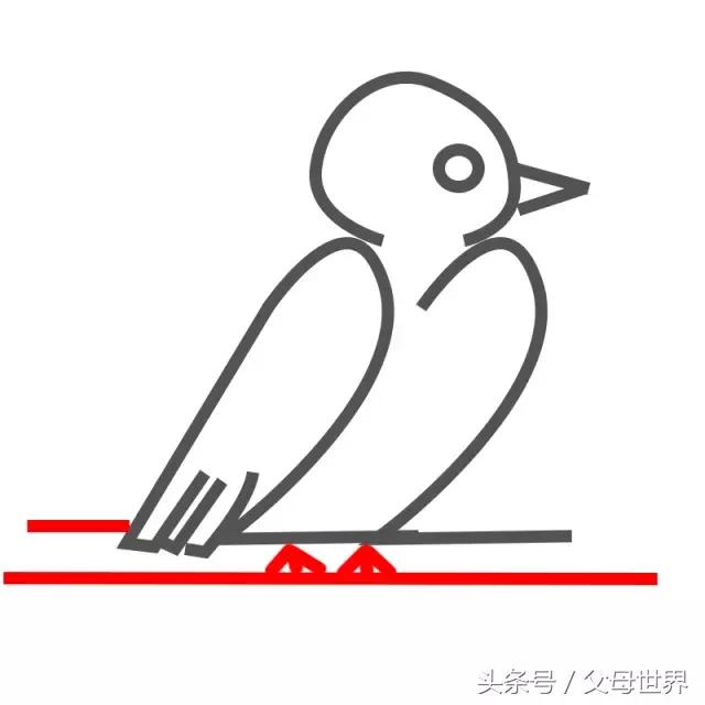 数字简笔画0到10创意画,简笔画陪伴孩子