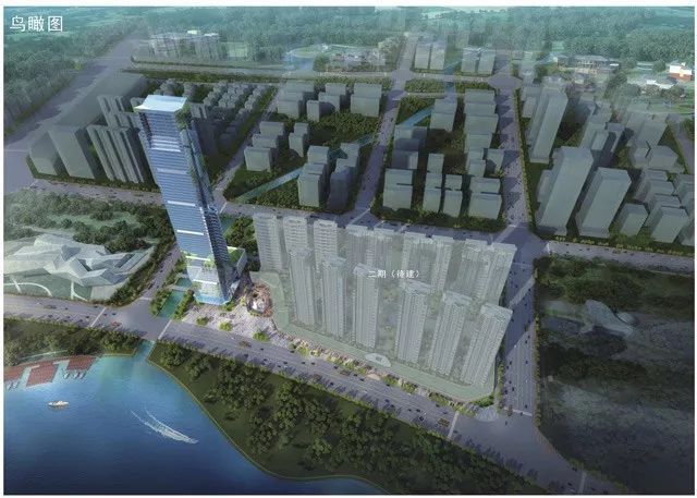 新会70层悦泰金融中心,珠西悦泰金融中心效果图