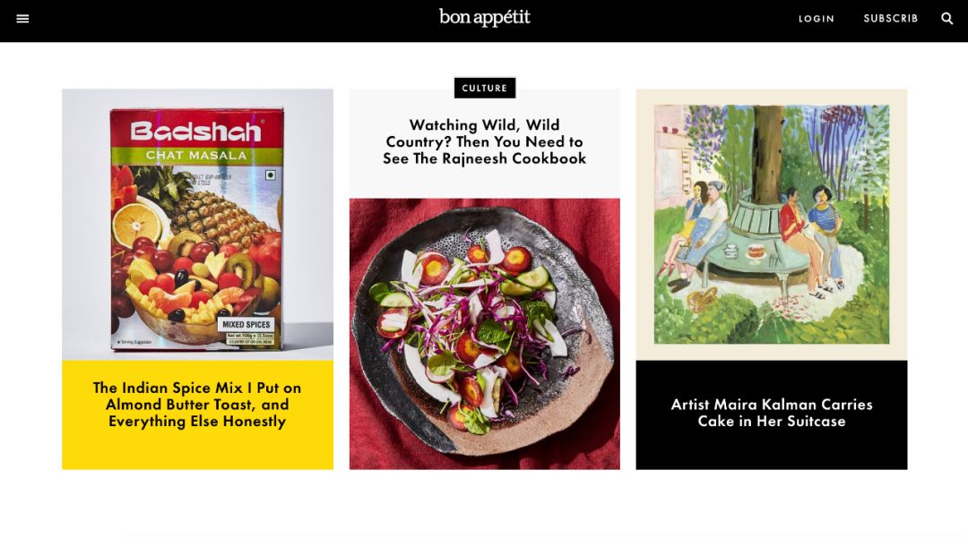 看饿了系列美食,比较知名的美食杂志