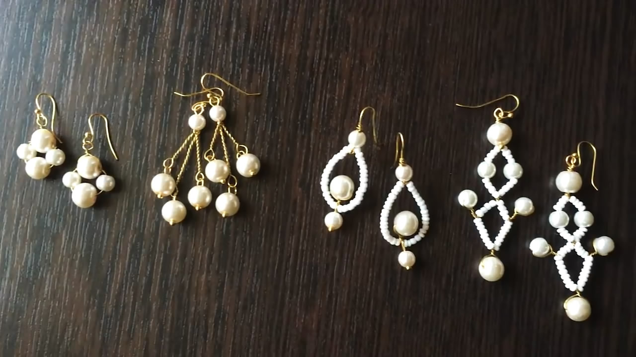 最好看的耳环怎么做,手工耳环制作方法和配方